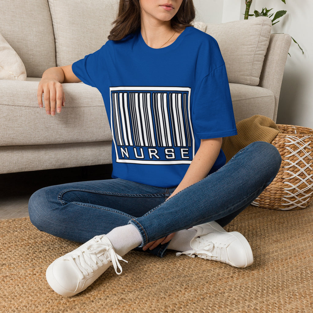 Barcode Nurse - Unisex Softstyle T-Shirt