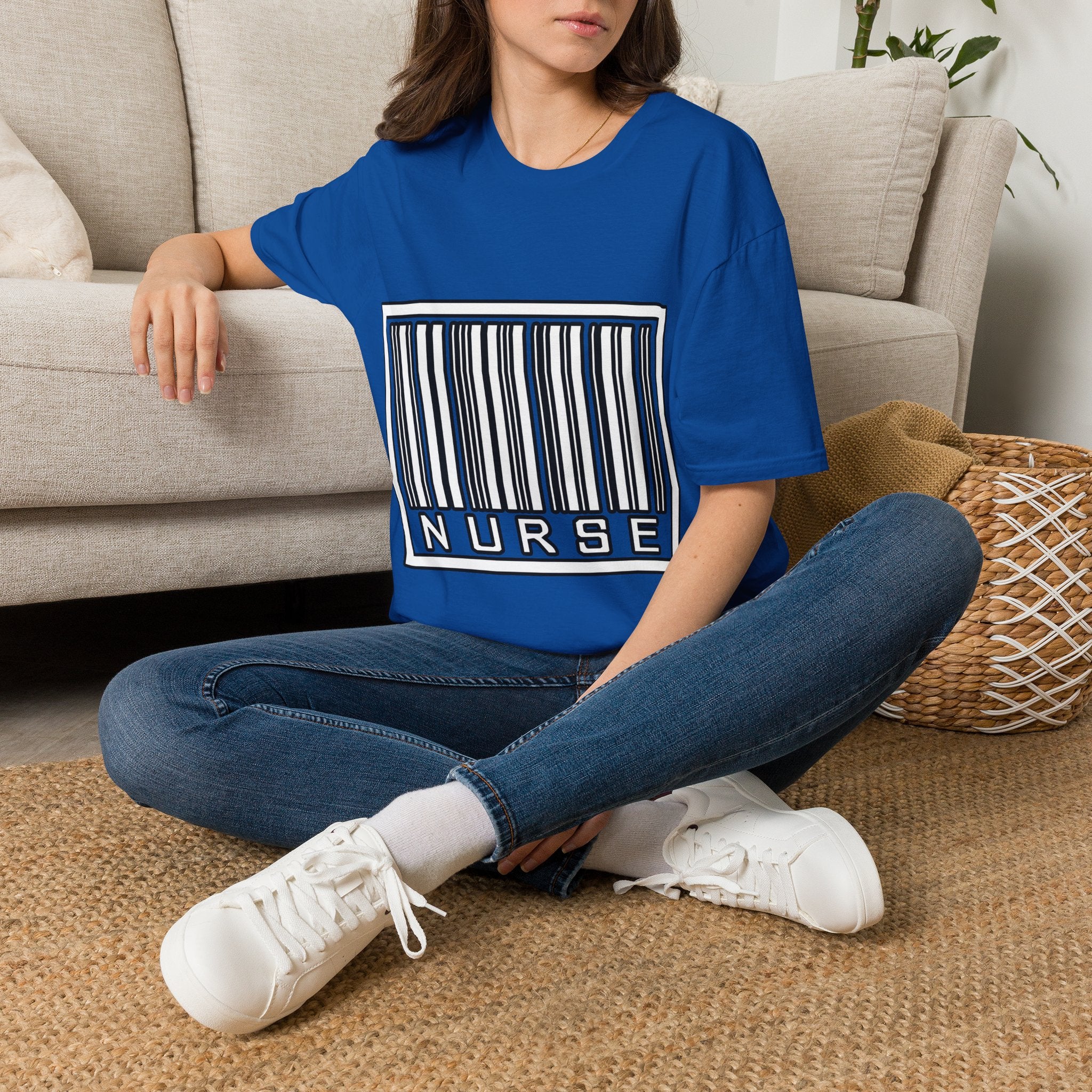 Barcode Nurse - Unisex Softstyle T-Shirt
