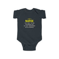 Nurse...Superior Intelligence - Infant Fine Jersey Bodysuit