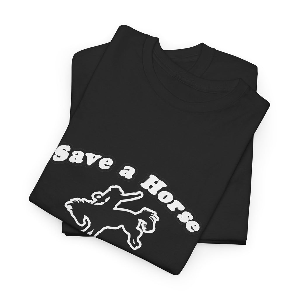 Save Horse, Ride Cardiologist - Unisex Heavy Cotton Tee