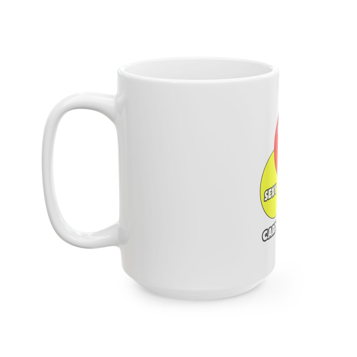 Venn Diagram .. Cardiologists - Ceramic Mug, (11oz, 15oz)