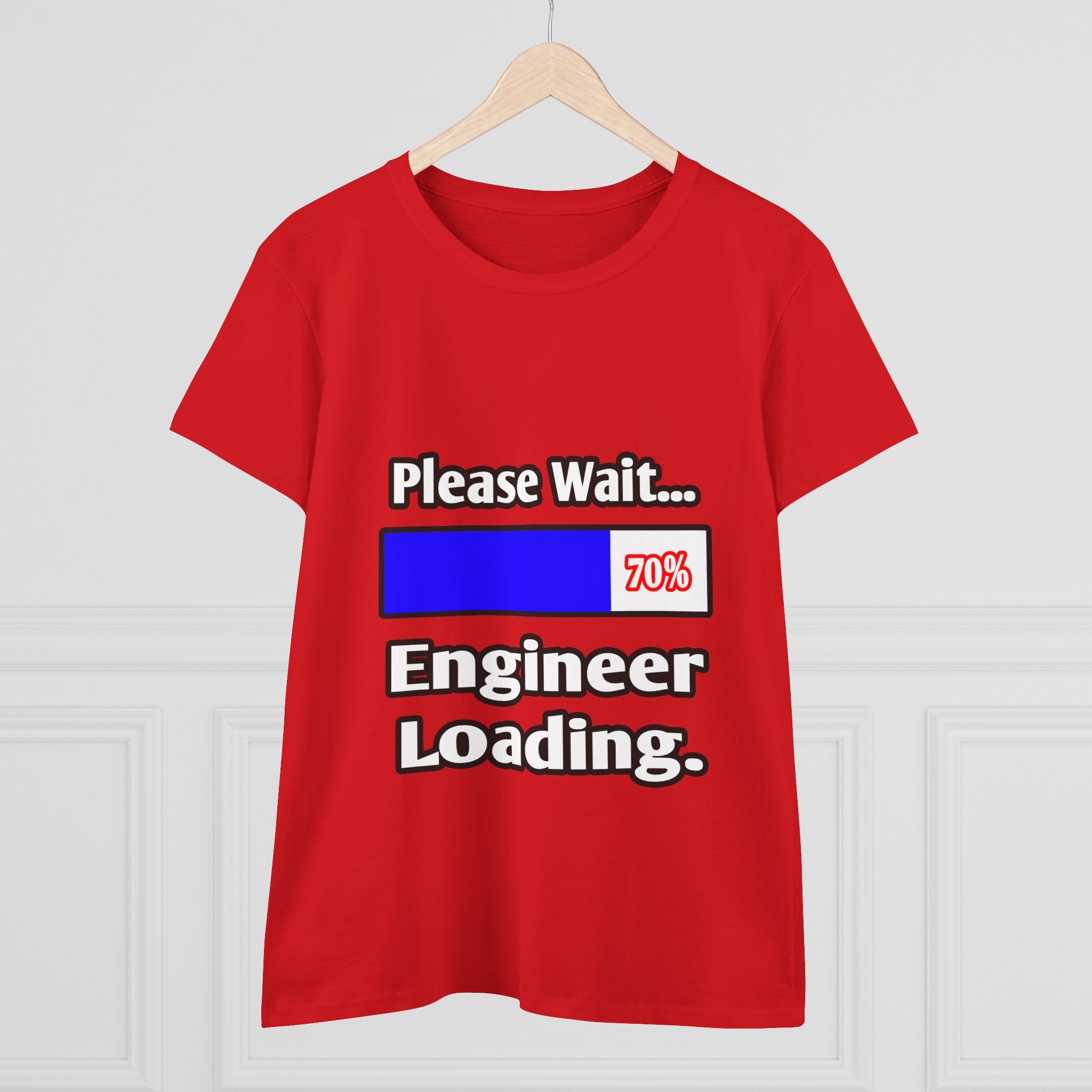 Please Wait...Engineer Loading - Women's Midweight Cotton Tee