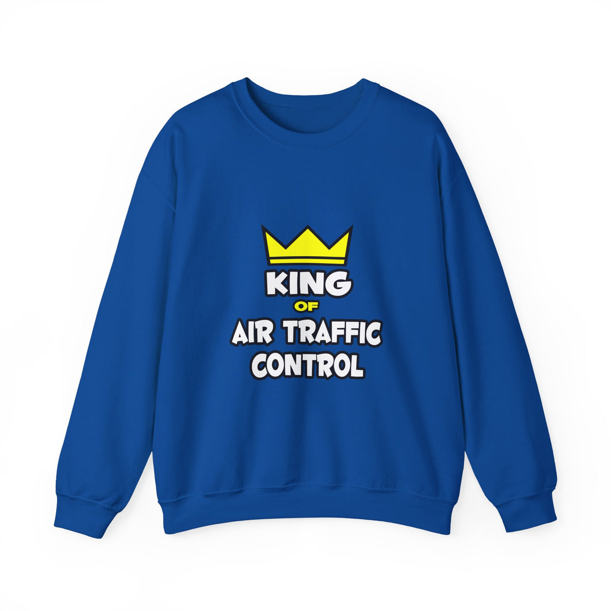 King of Air Traffic Control - Unisex Heavy Blend™ Crewneck Sweatshirt