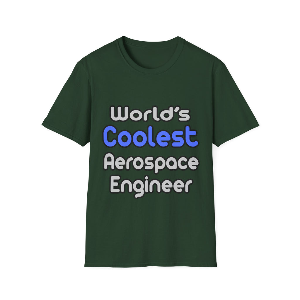 World's Coolest Aerospace Engineer - Unisex Softstyle T-Shirt