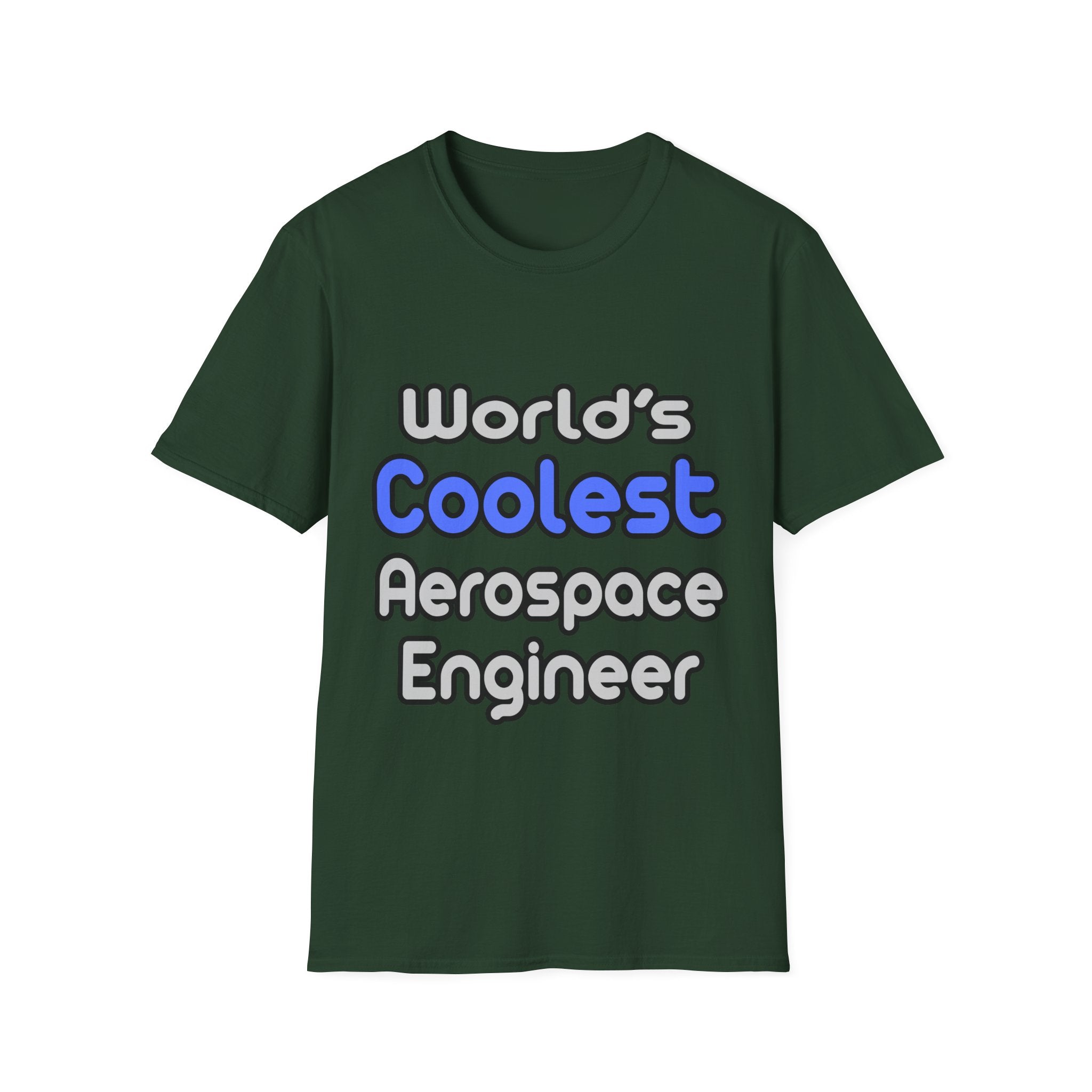 World's Coolest Aerospace Engineer - Unisex Softstyle T-Shirt