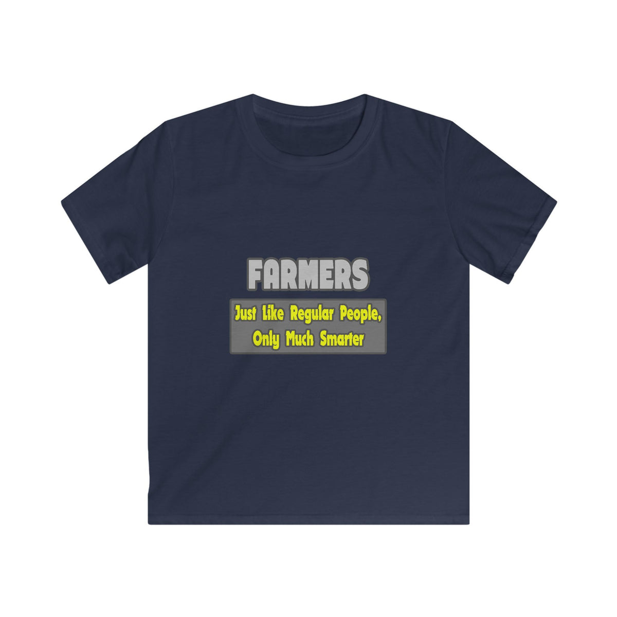 Farmers...Smarter - Kids Softstyle Tee