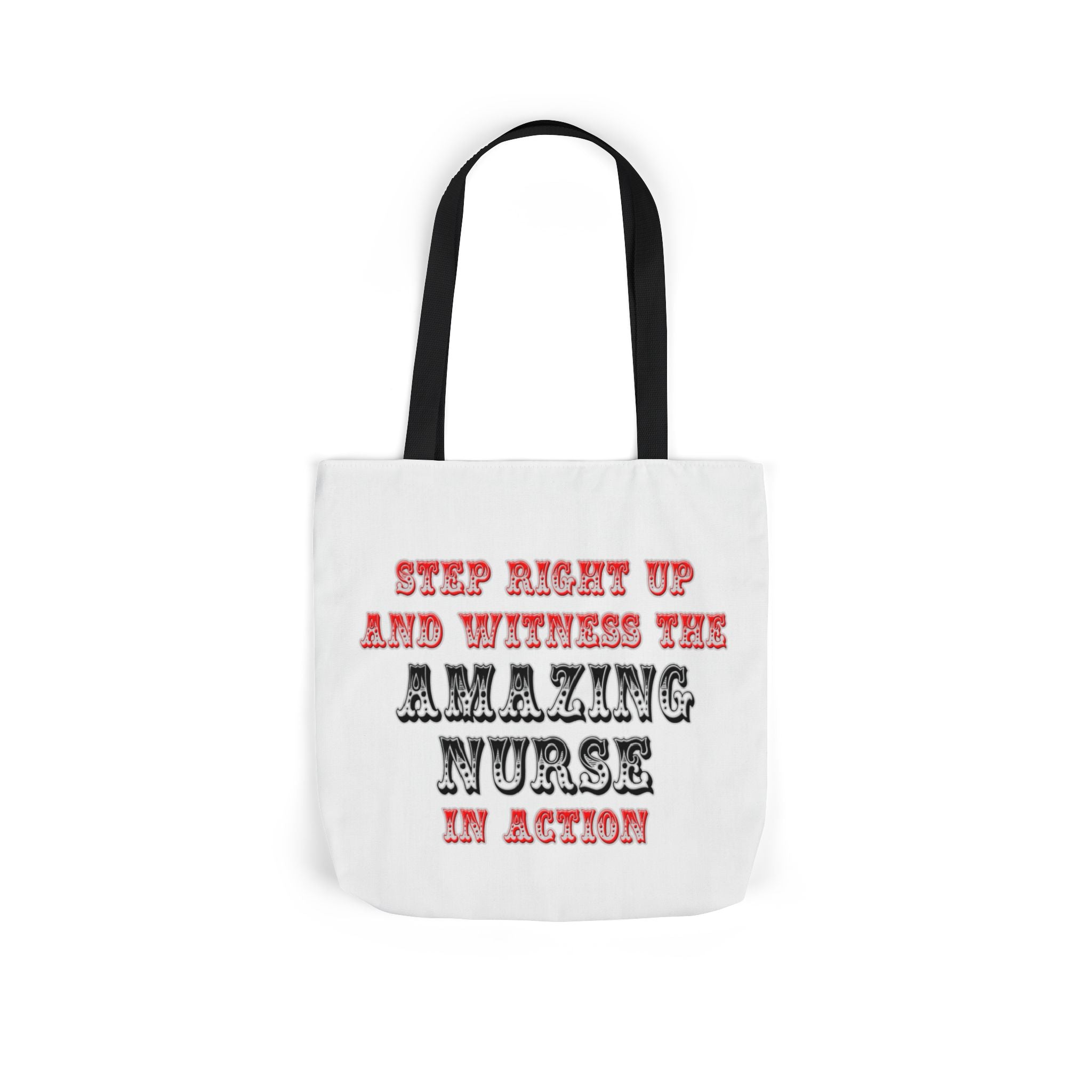 Amazing Nurse In Action - Canvas Tote Bag, 5-Color Straps