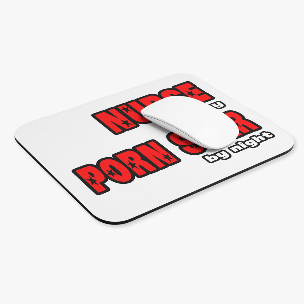 Nurse By Day...Porn Star By Night - Mouse Pad (Rectangle)