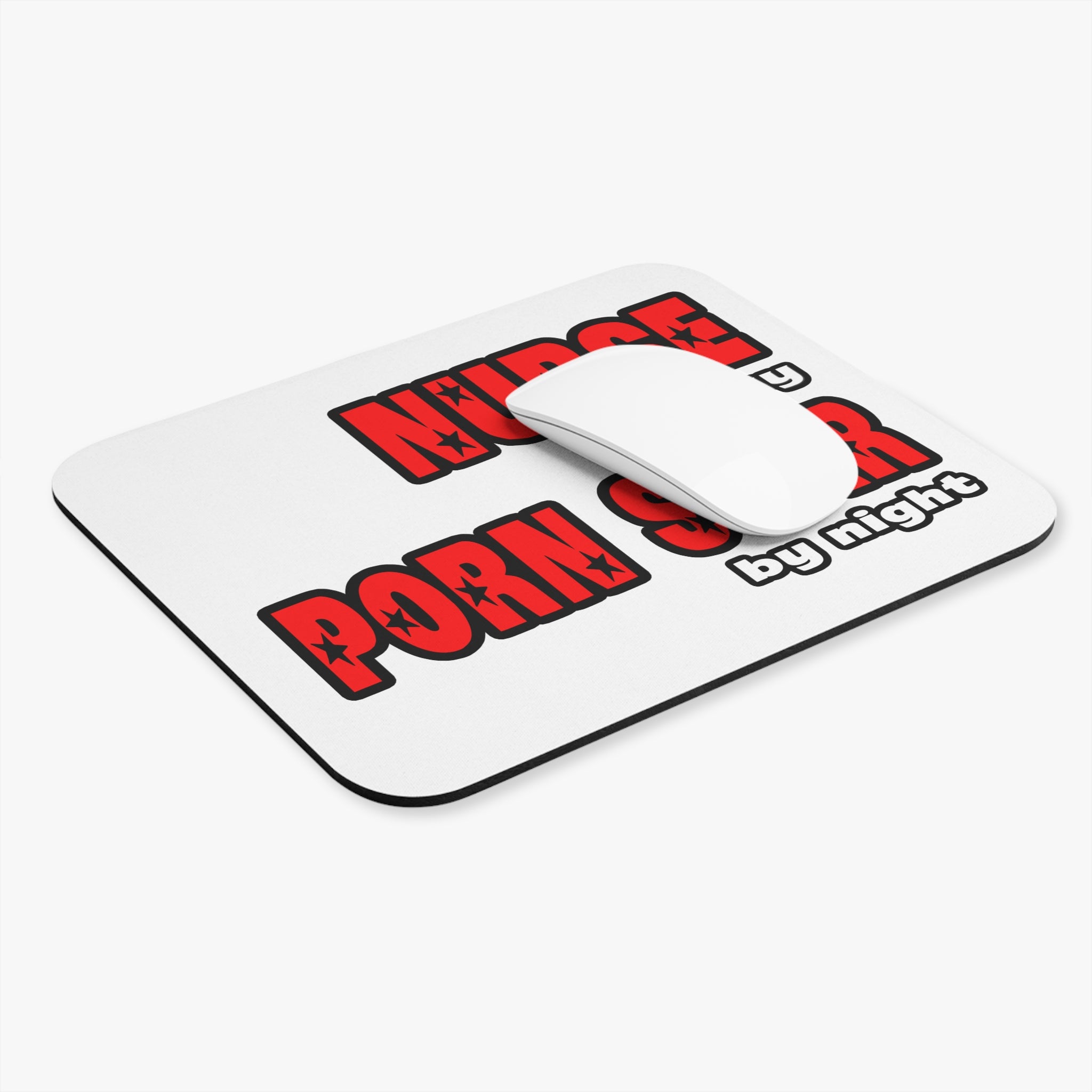 Nurse By Day...Porn Star By Night - Mouse Pad (Rectangle)