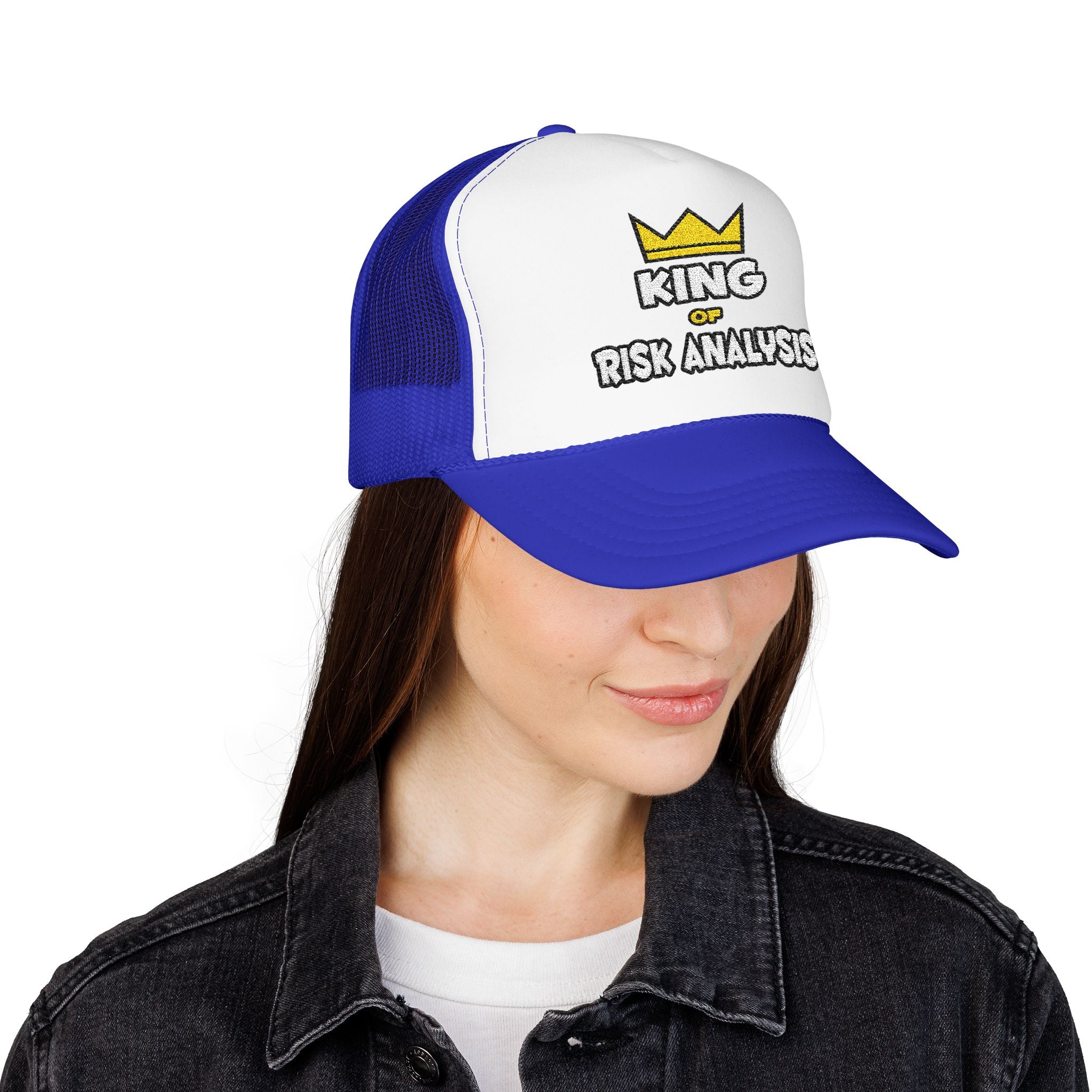 King of Risk Analysis - Foam Trucker Hat