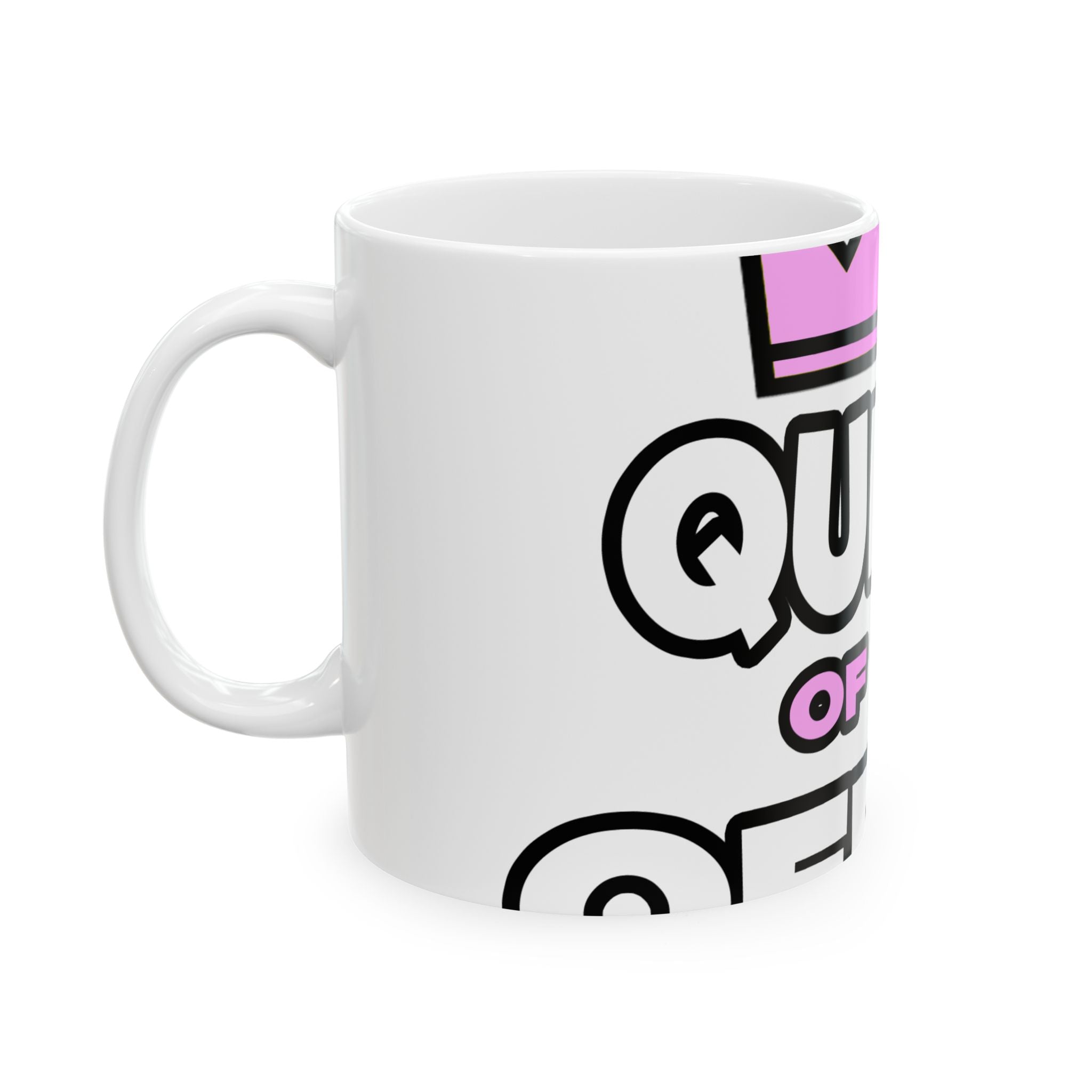 Queen of the Office - Ceramic Mug, (11oz, 15oz)