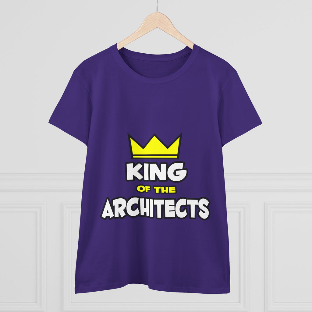King of the Architects - Women's Midweight Cotton Tee