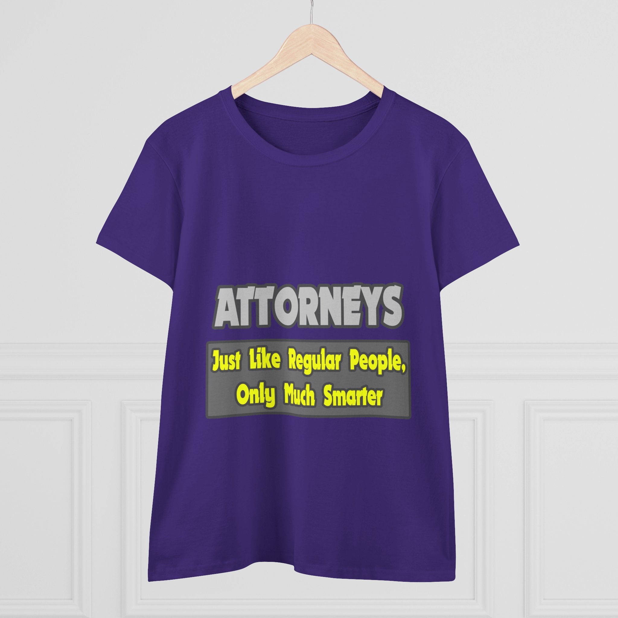 Attorneys...Smarter - Women's Midweight Cotton Tee