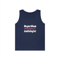 Super Mom...Audiologist - Unisex Heavy Cotton Tank Top