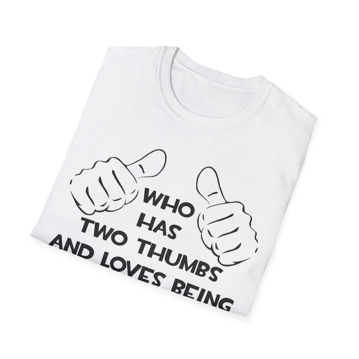 Two Thumbs...Electrical Engineer - Unisex Softstyle T-Shirt