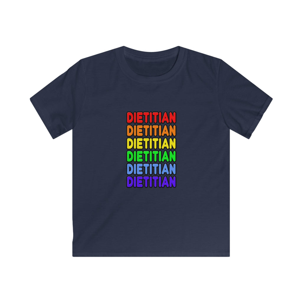 Rainbow Dietitian - Kids Softstyle Tee