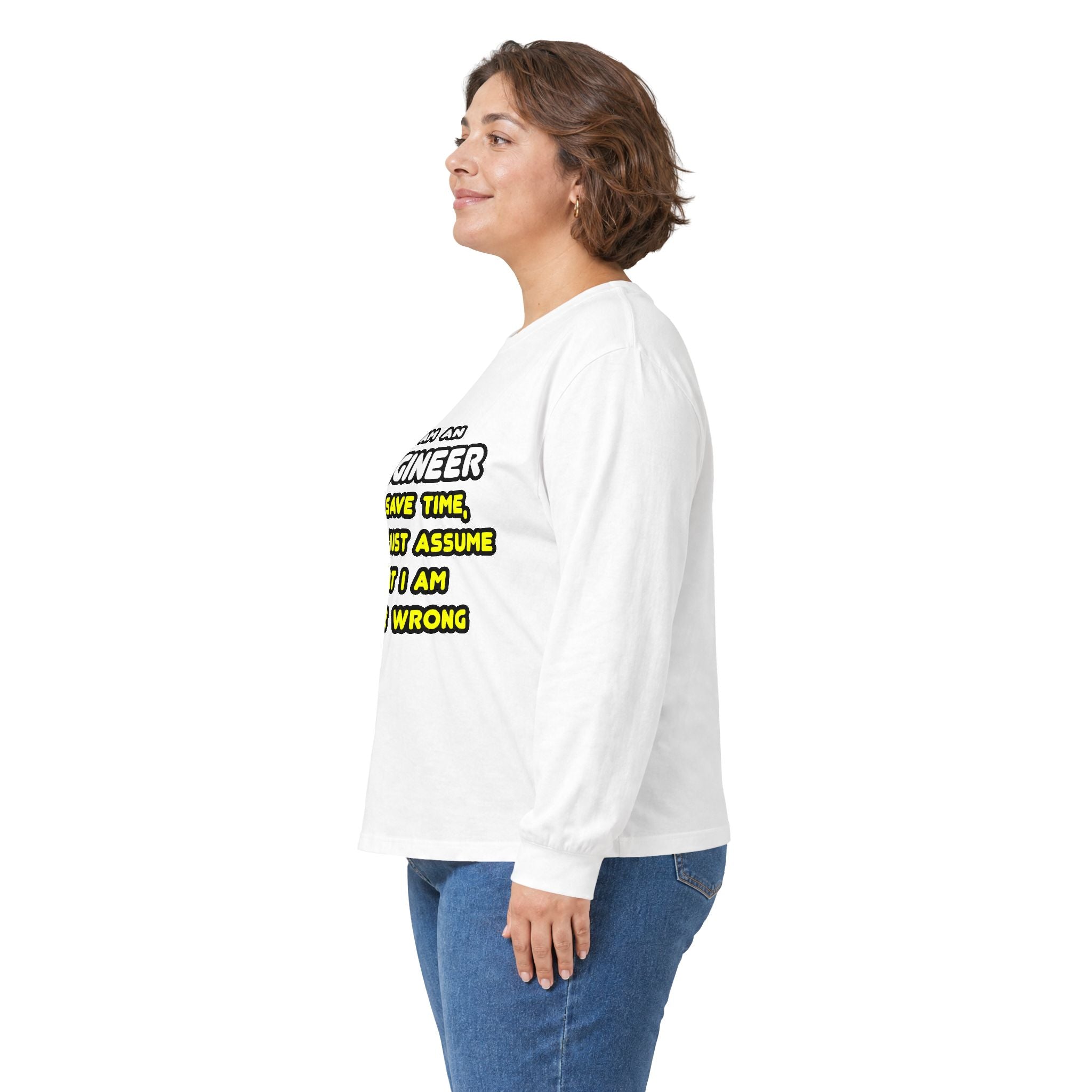 Funny Engineer T Shirts and Gifts - Unisex Ultra Cotton Long Sleeve Tee