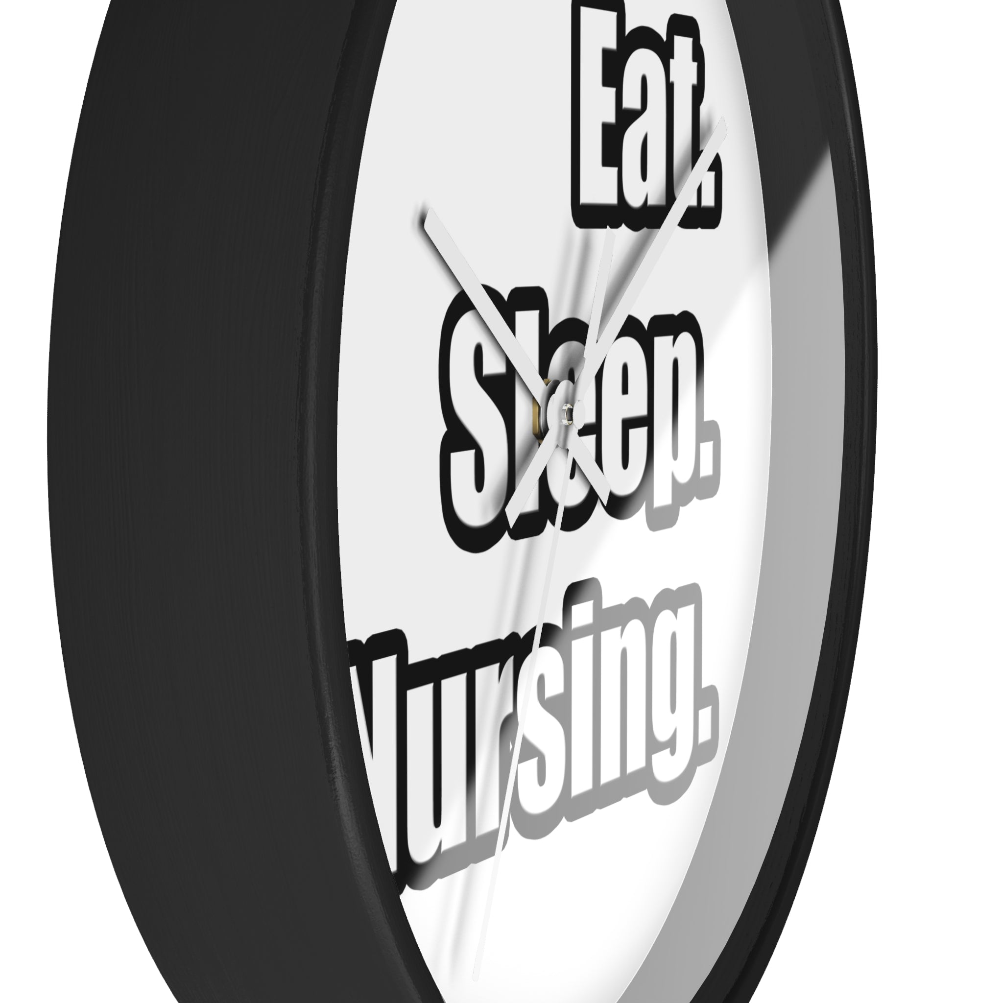 Eat. Sleep. Nursing. - Wall Clock