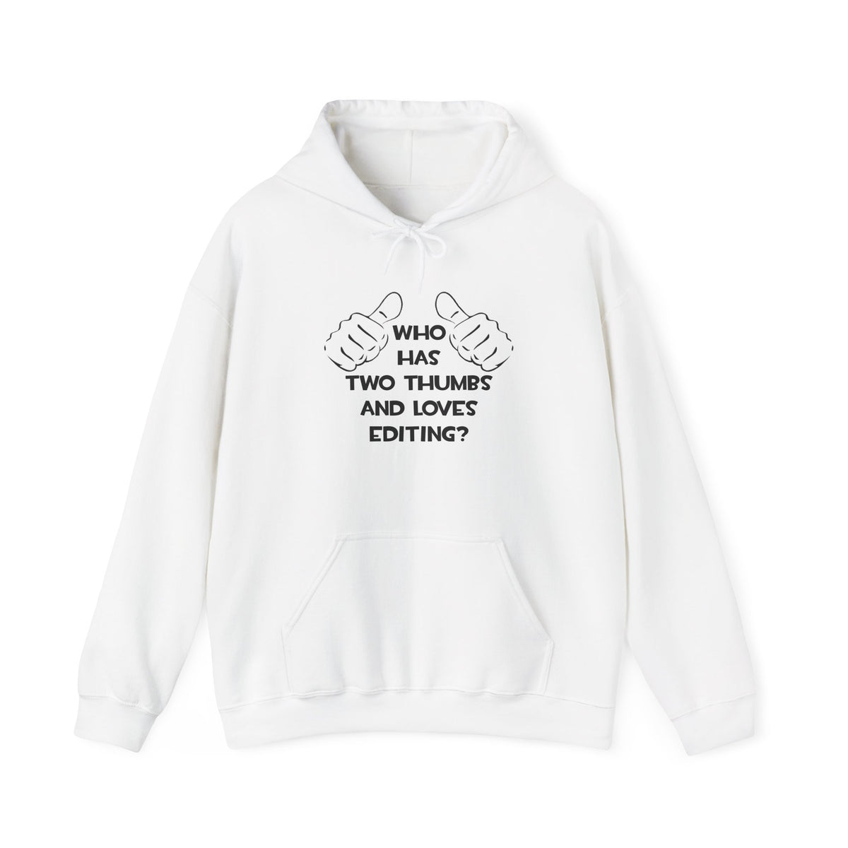 Two Thumbs and Loves Editing - Unisex Heavy Blend™ Hooded Sweatshirt
