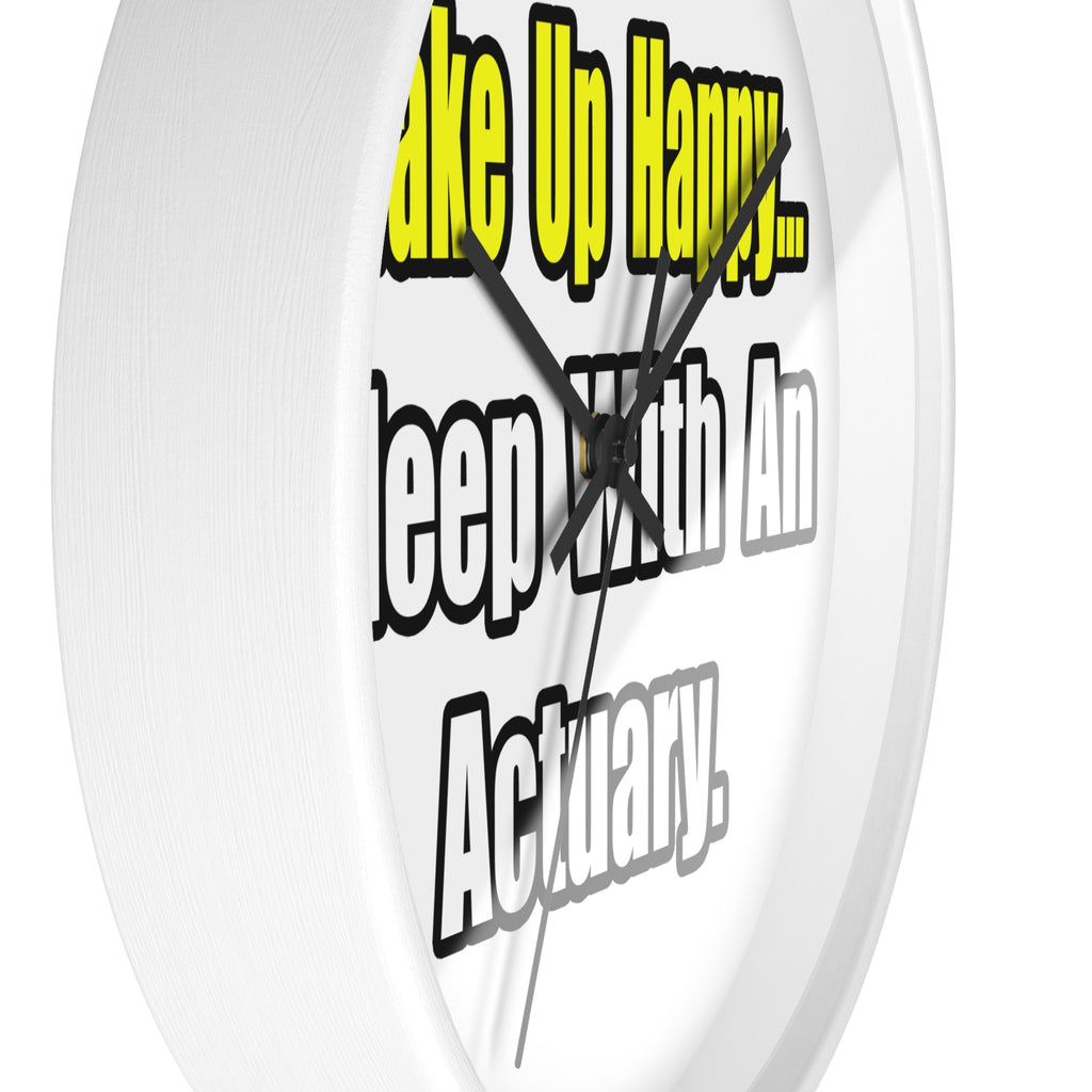 Sleep With an Actuary - Wall Clock
