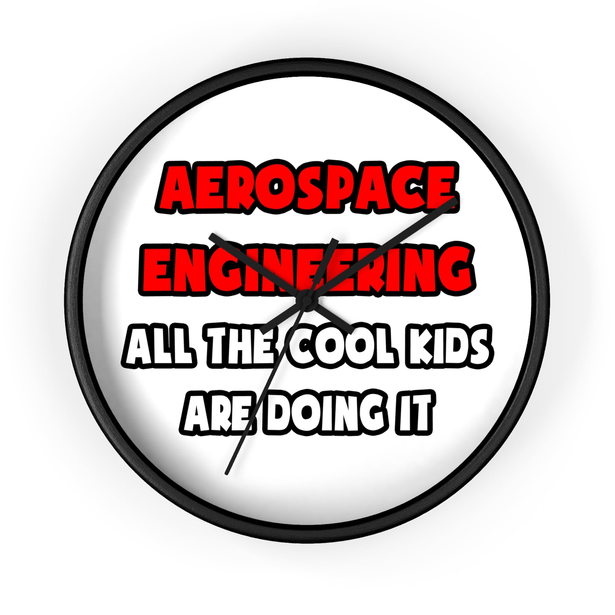 Funny Aerospace Engineer Shirts and Gifts - Wall Clock