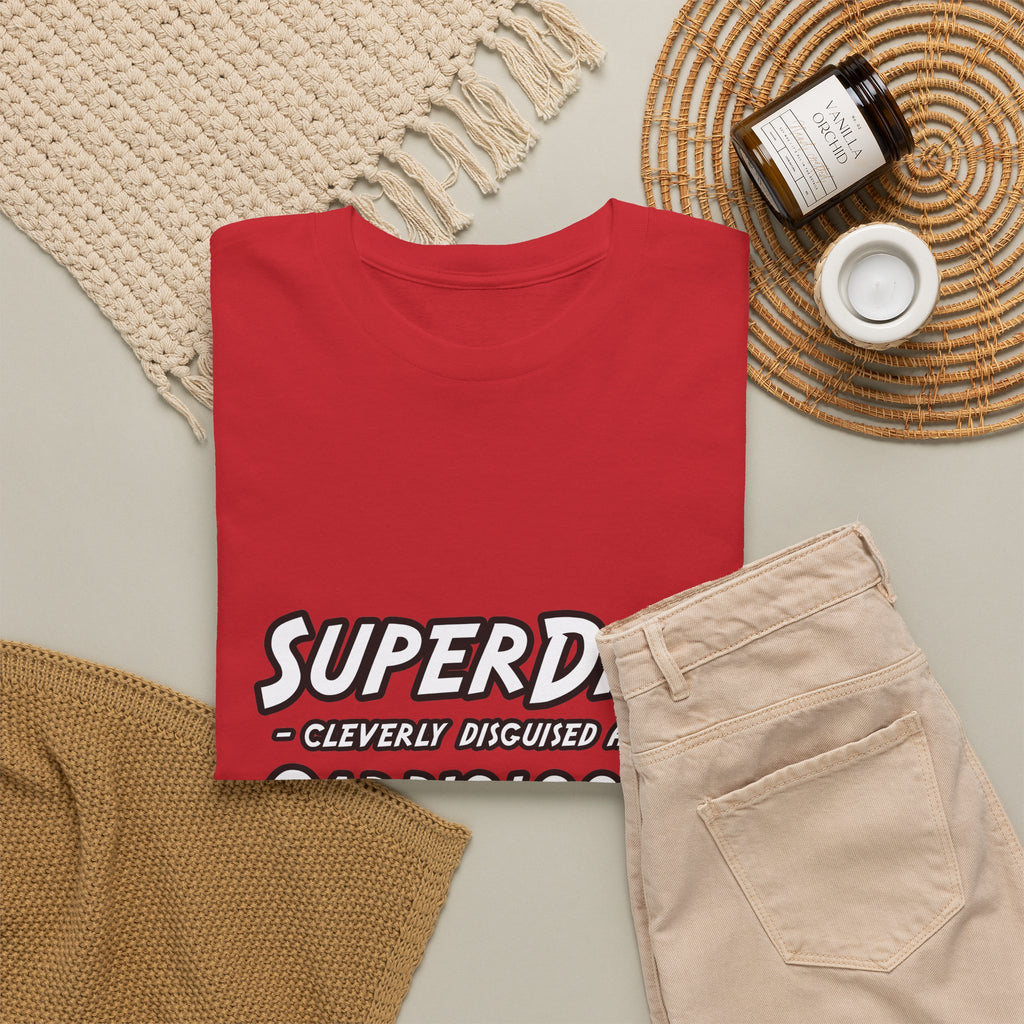 SuperDad...Cardiologist - Unisex Heavy Cotton Tee