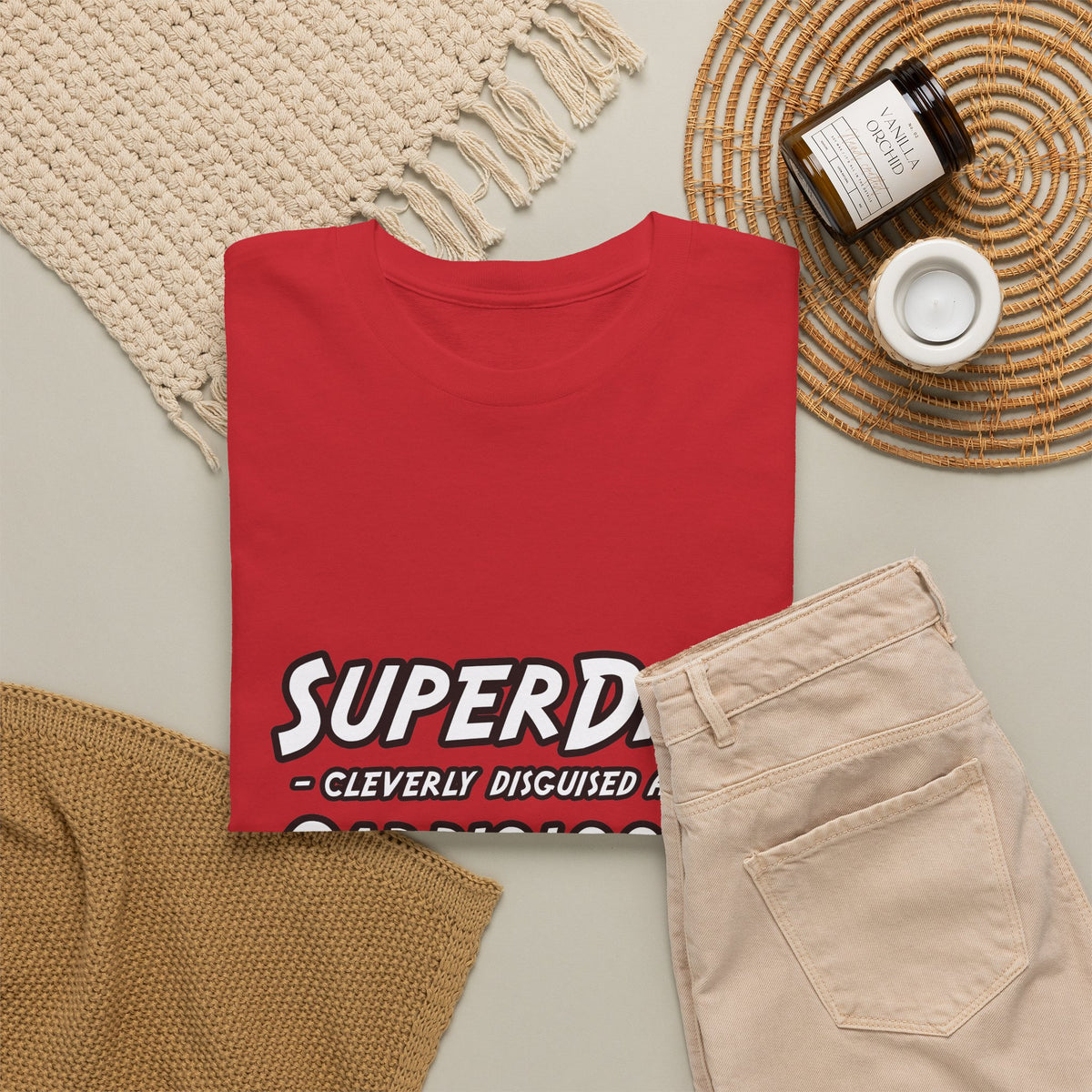 SuperDad...Cardiologist - Unisex Heavy Cotton Tee