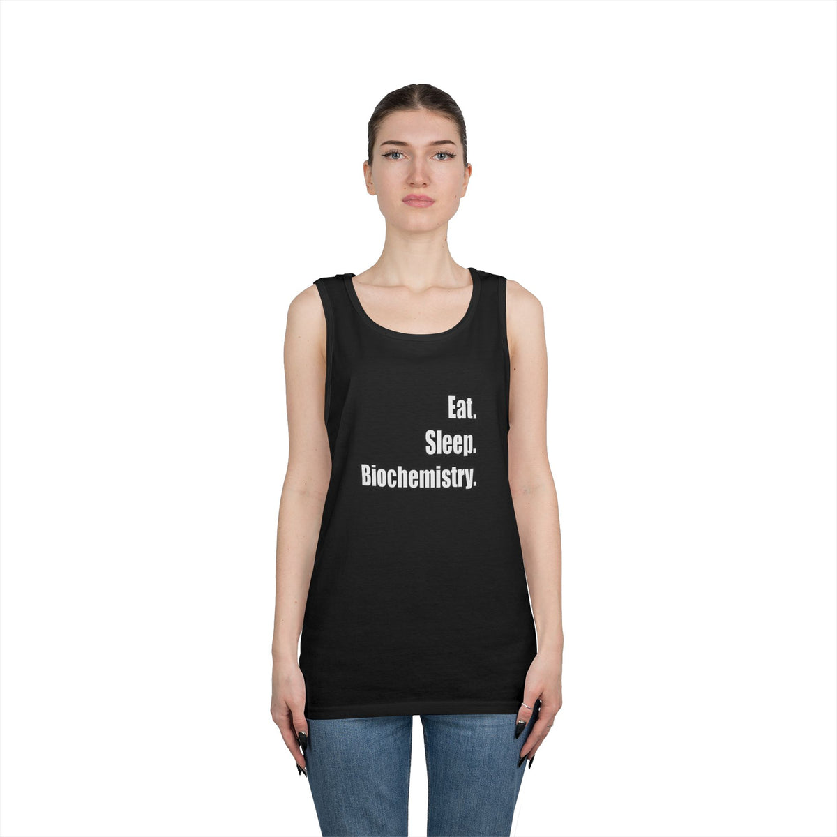 Eat. Sleep. Biochemistry - Unisex Heavy Cotton Tank Top