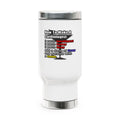 How To Make a Cardiologist - Stainless Steel Travel Mug with Handle, 14oz