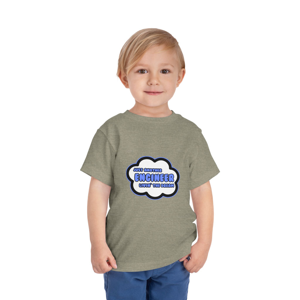 Engineer .. Livin' The Dream - Toddler Short Sleeve Tee