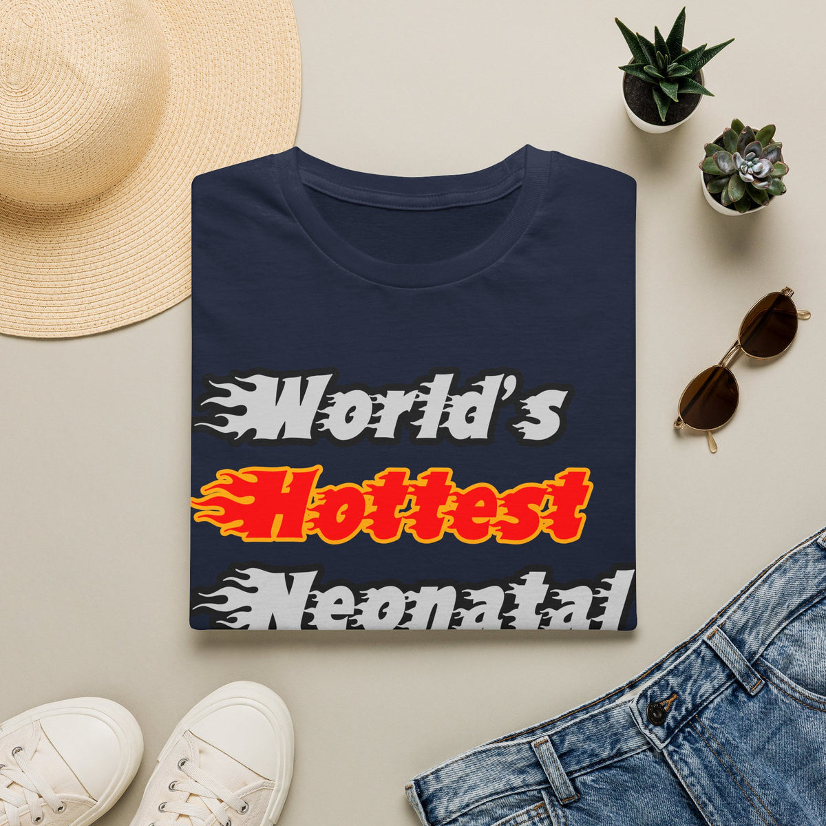 World's Hottest Neonatal Nurse - Unisex Softstyle T-Shirt