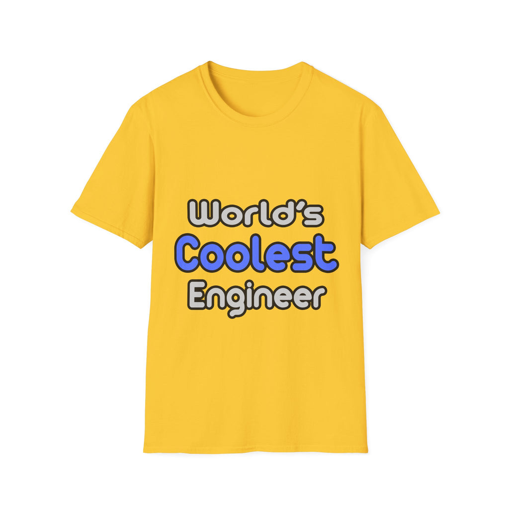 World's Coolest Engineer - Unisex Softstyle T-Shirt