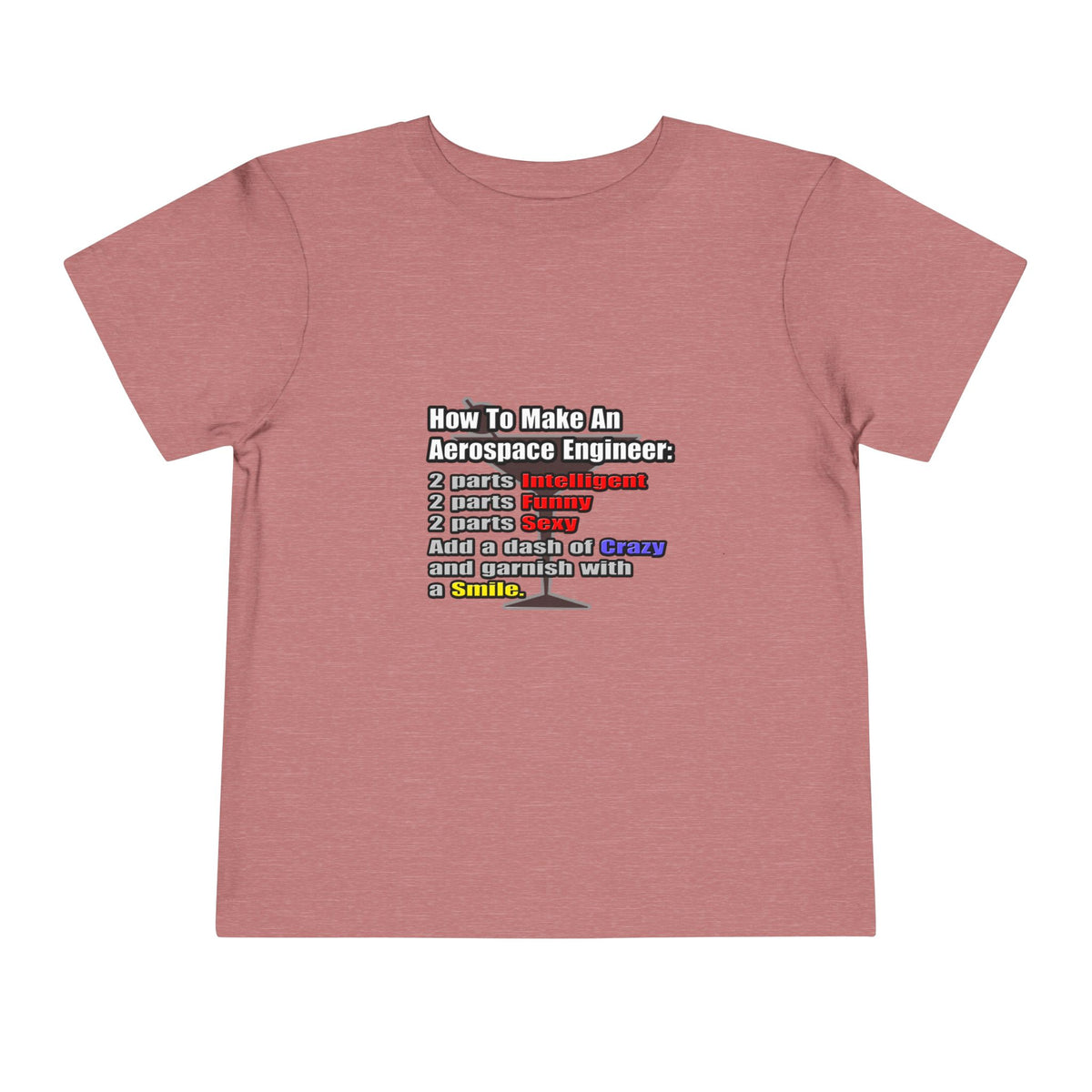 How To Make an Aerospace Engineer - Toddler Short Sleeve Tee