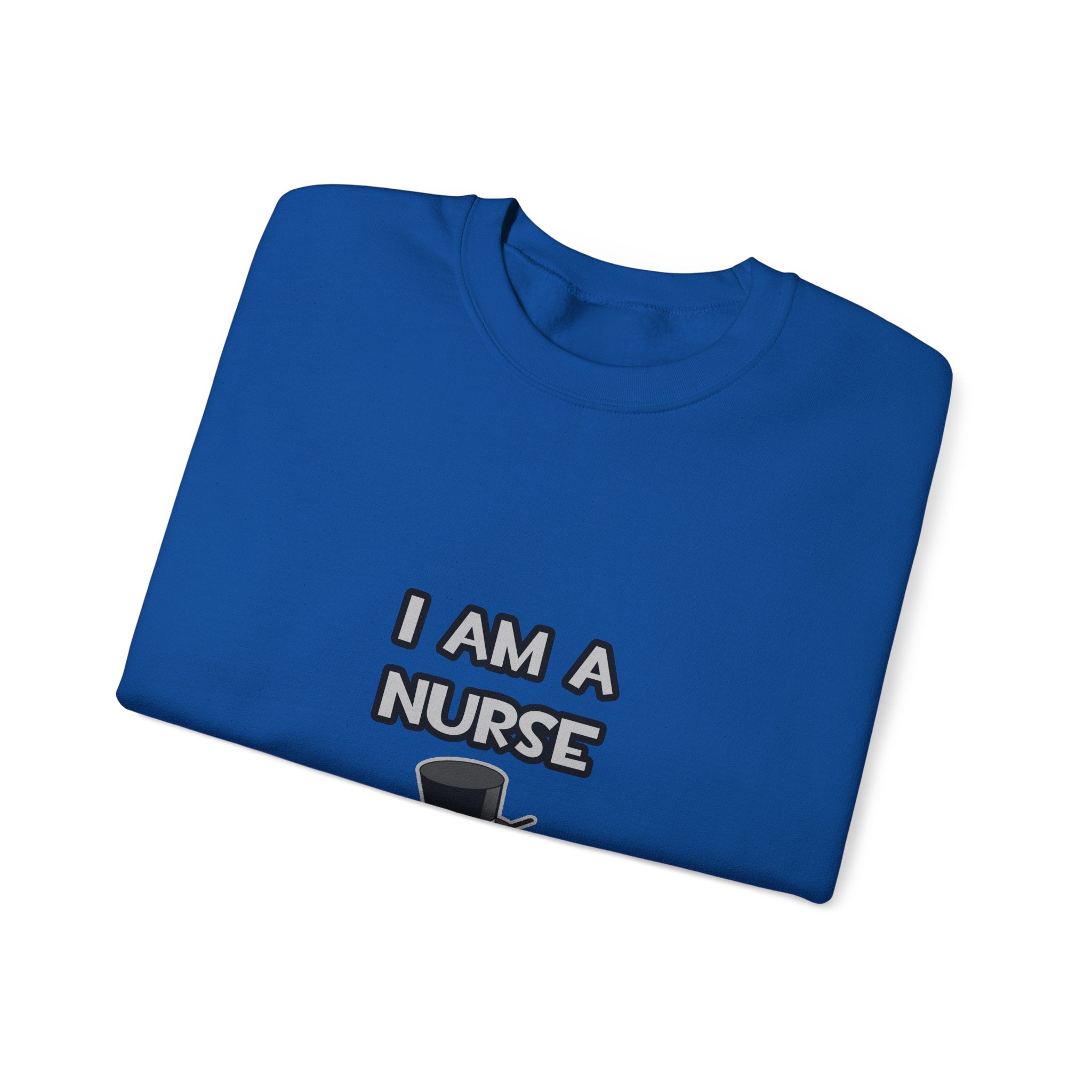 I Am A Nurse ... Not A Magician - Unisex Heavy Blend™ Crewneck Sweatshirt