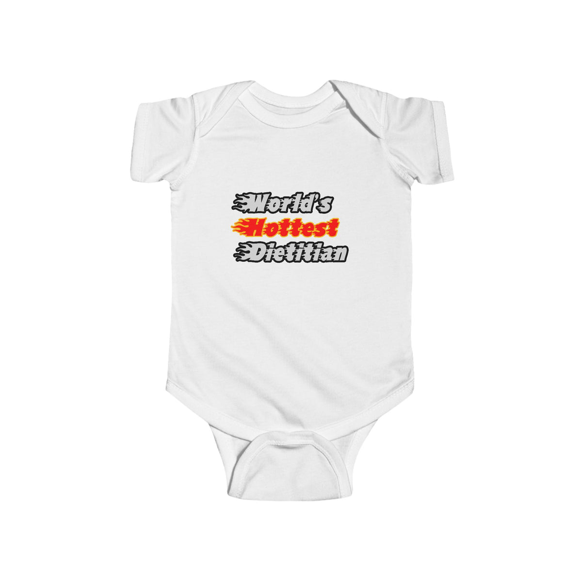 World's Hottest Dietitian - Infant Fine Jersey Bodysuit