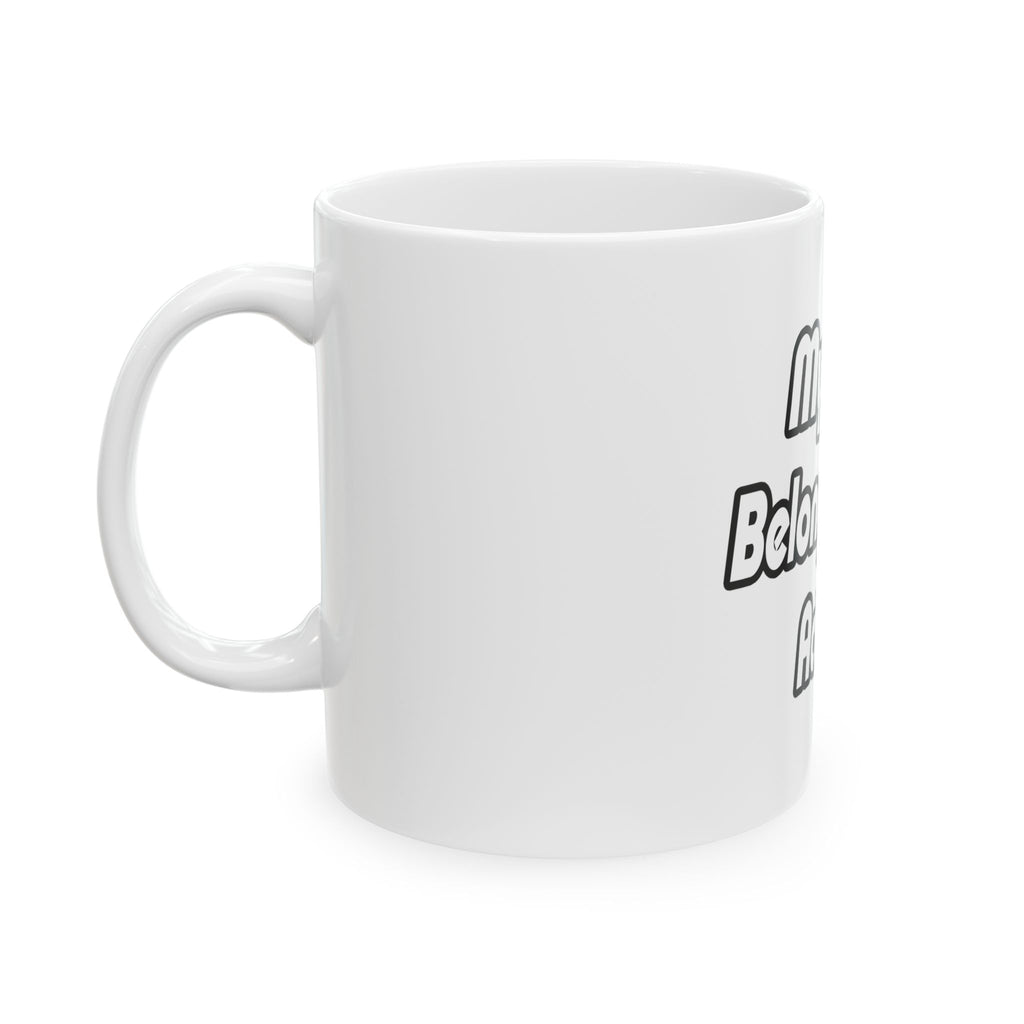 My Heart Belongs To An Actuary - Ceramic Mug, (11oz, 15oz)
