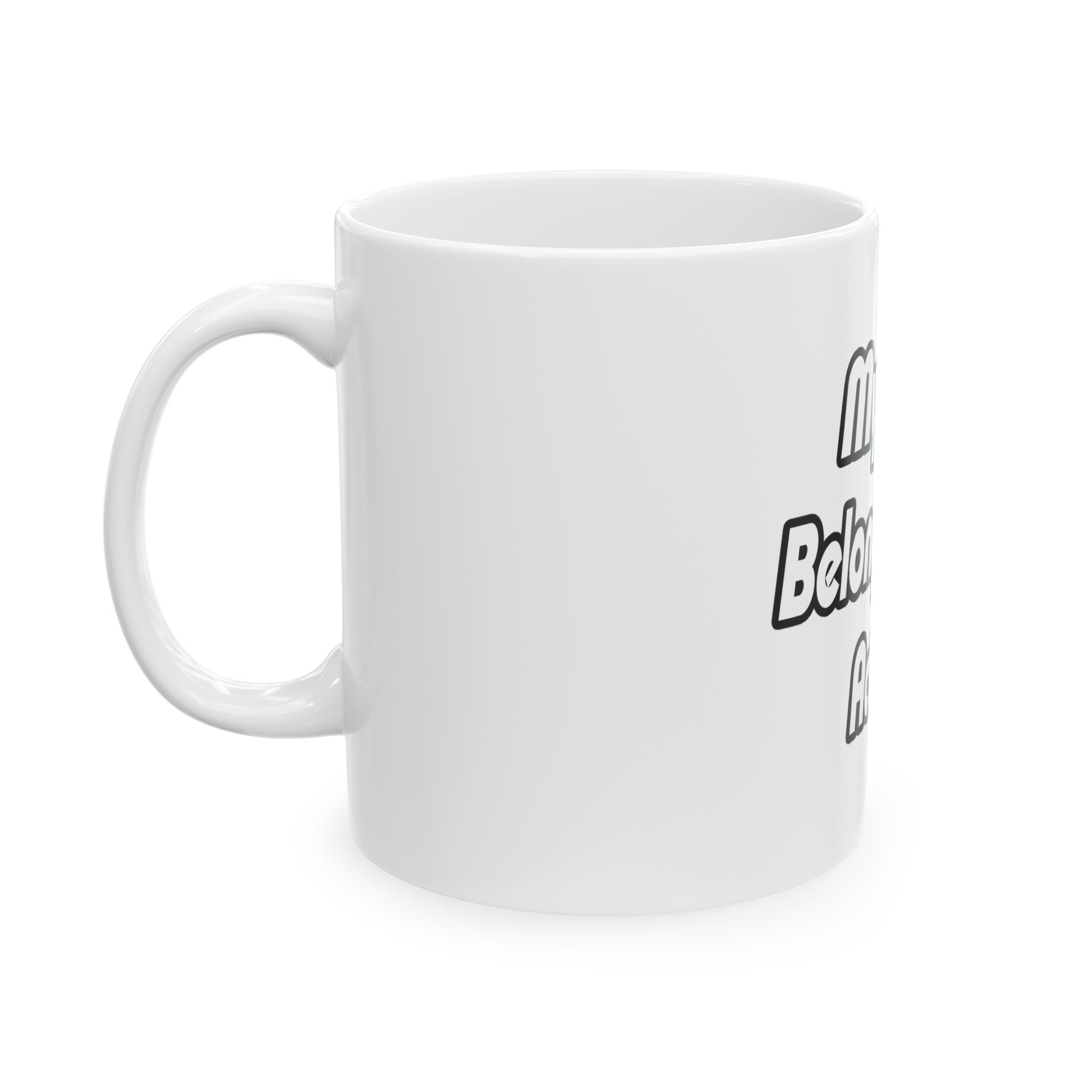 My Heart Belongs To An Actuary - Ceramic Mug, (11oz, 15oz)