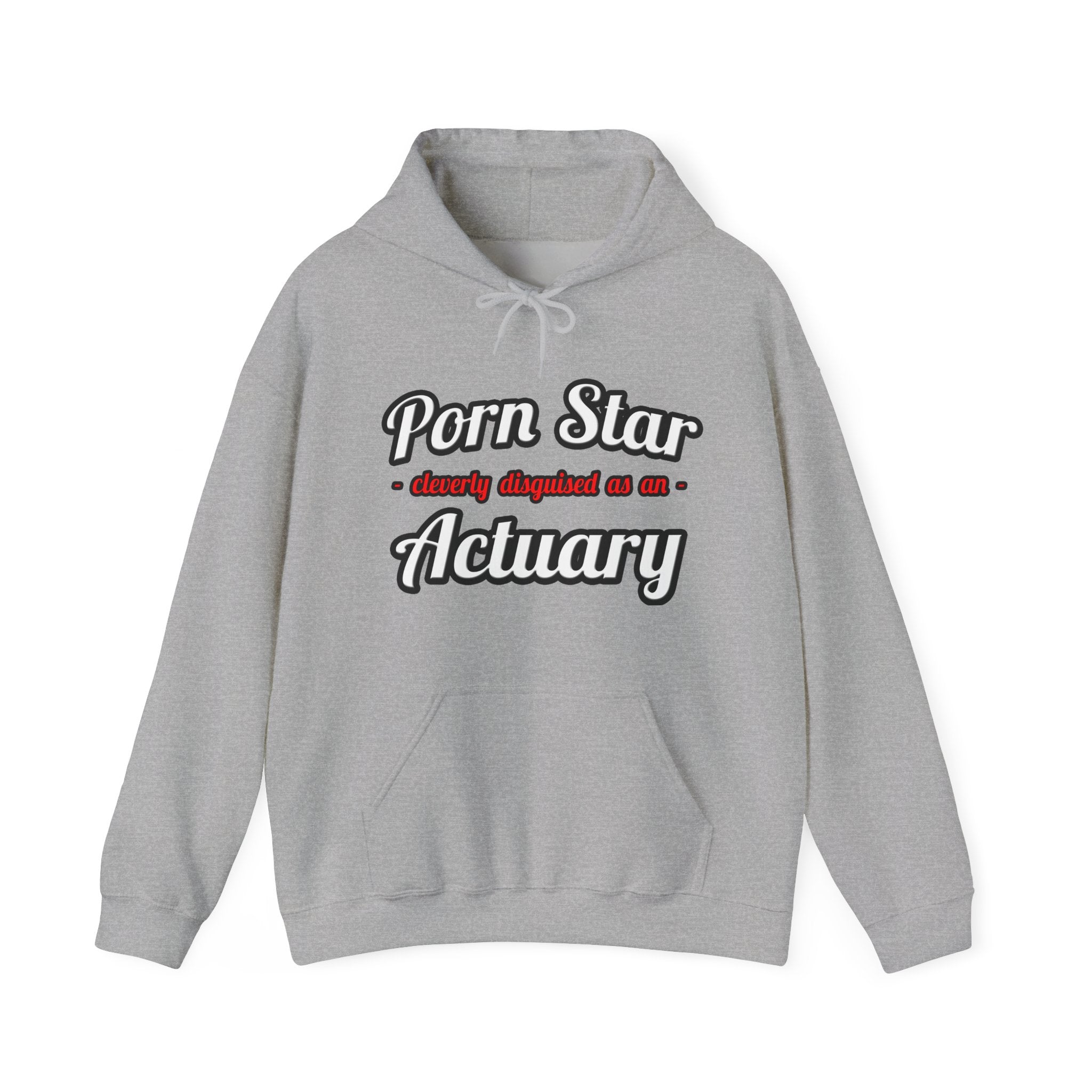 Porn Star ... Actuary - Unisex Heavy Blend™ Hooded Sweatshirt