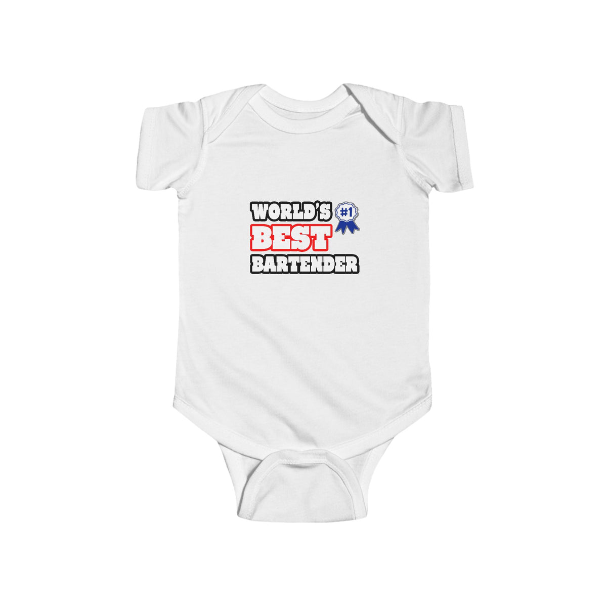 World's Best Bartender - Infant Fine Jersey Bodysuit