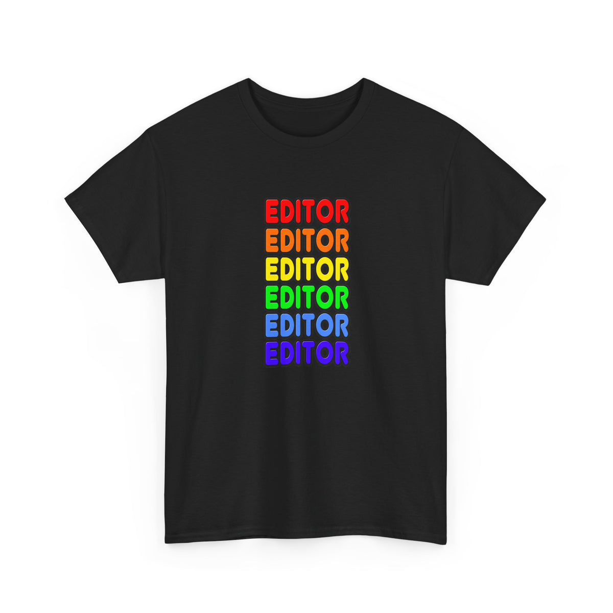 Rainbow Editor - Unisex Heavy Cotton Tee