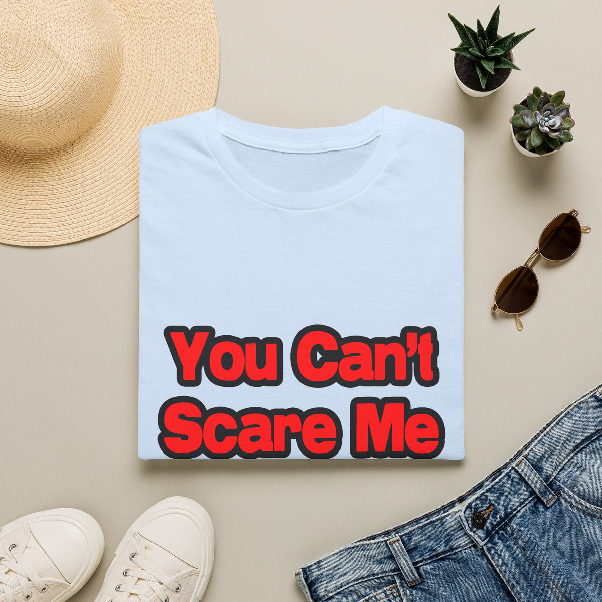 You Can't Scare Me...Nurse - Unisex Softstyle T-Shirt