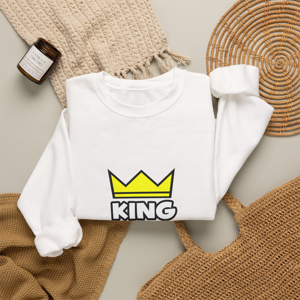 King of Air Traffic Control - Unisex Heavy Blend™ Crewneck Sweatshirt