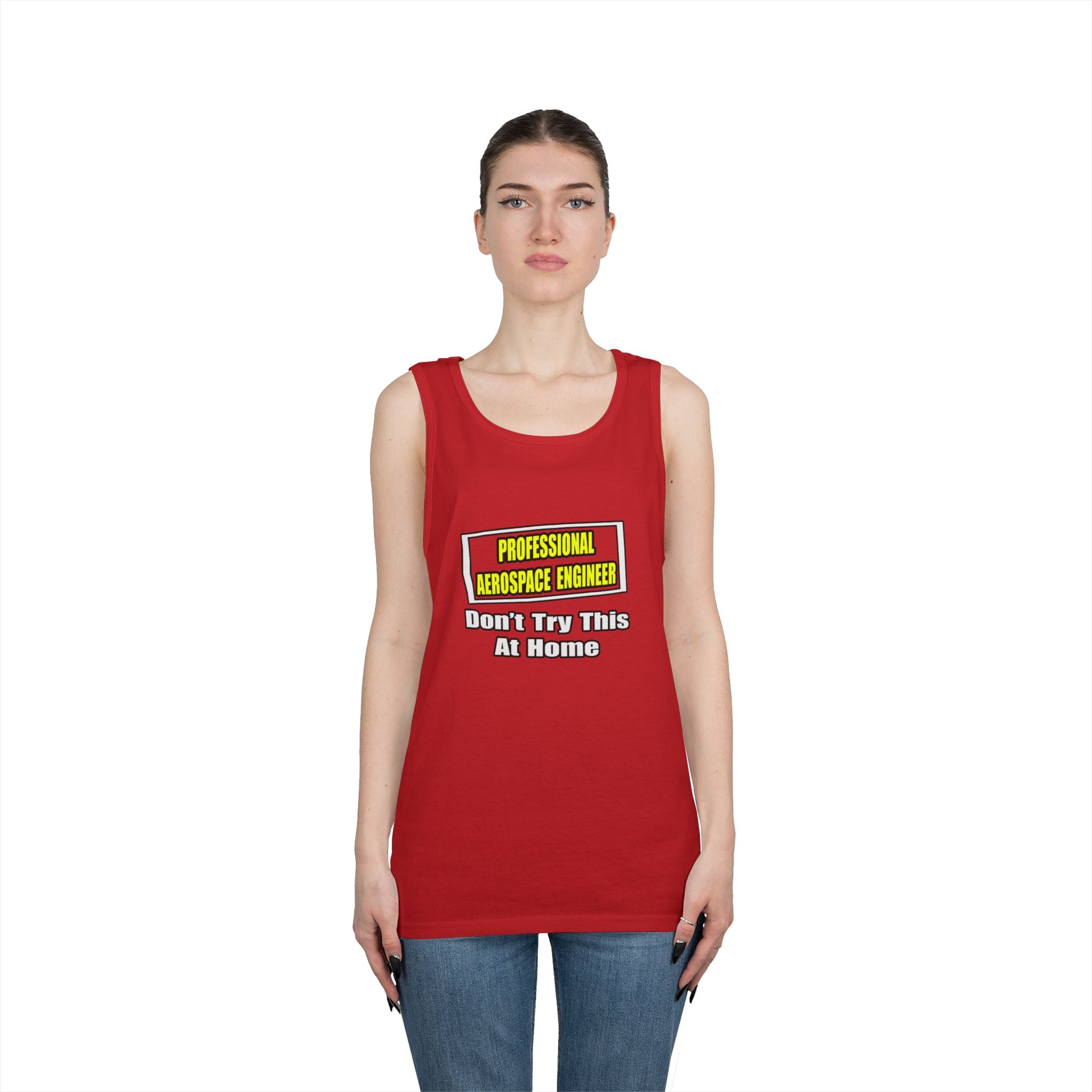 Professional Aerospace Engineer...Joke - Unisex Heavy Cotton Tank Top