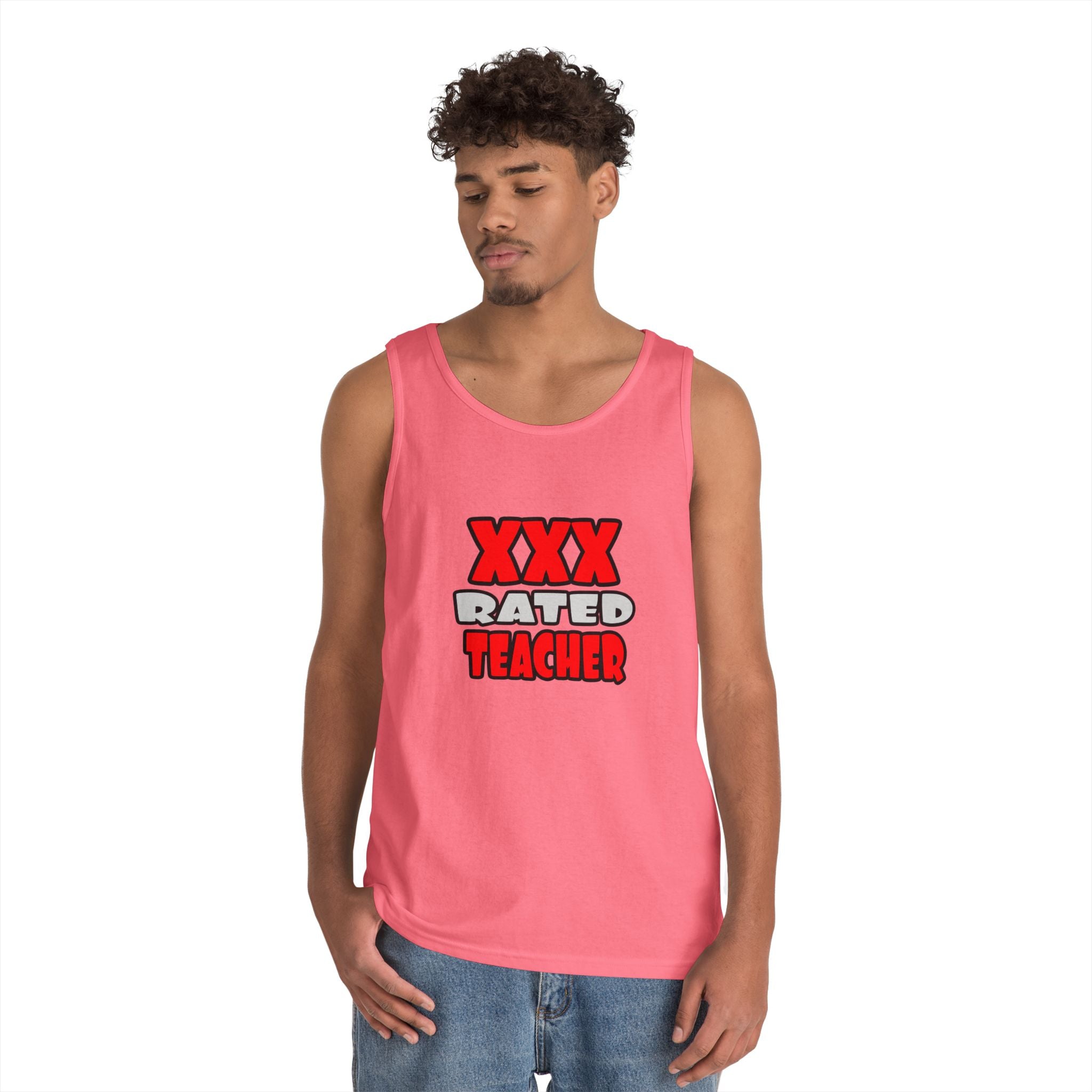 XXX Rated Teacher - Unisex Heavy Cotton Tank Top