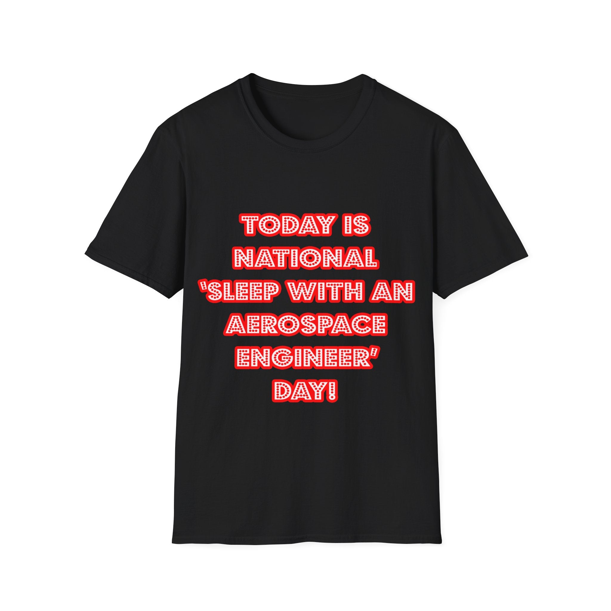 National 'Sleep With an Aerospace Engineer' Day - Unisex Softstyle T-Shirt