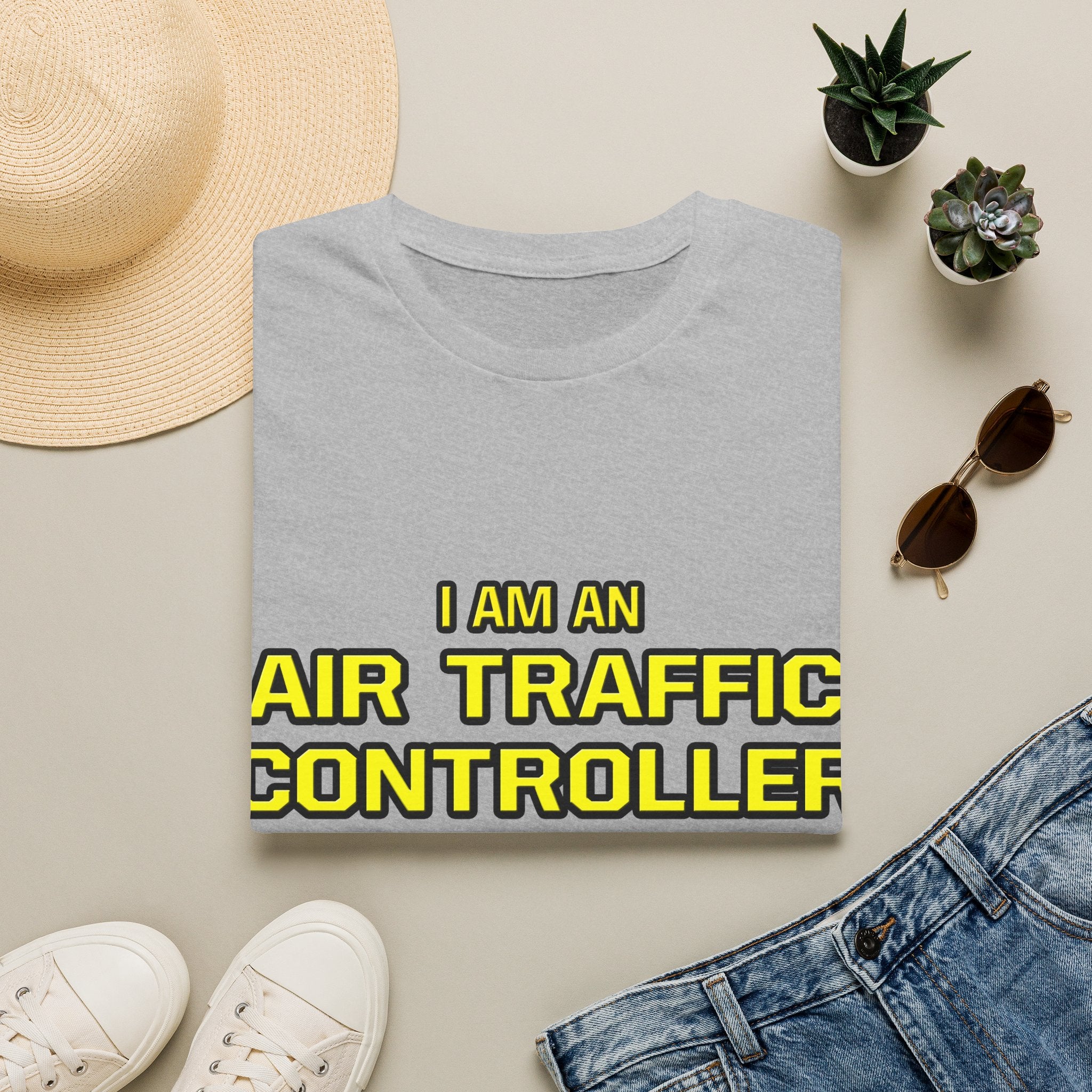 Air Traffic Controller...Superior Intelligence - Unisex Softstyle T-Shirt