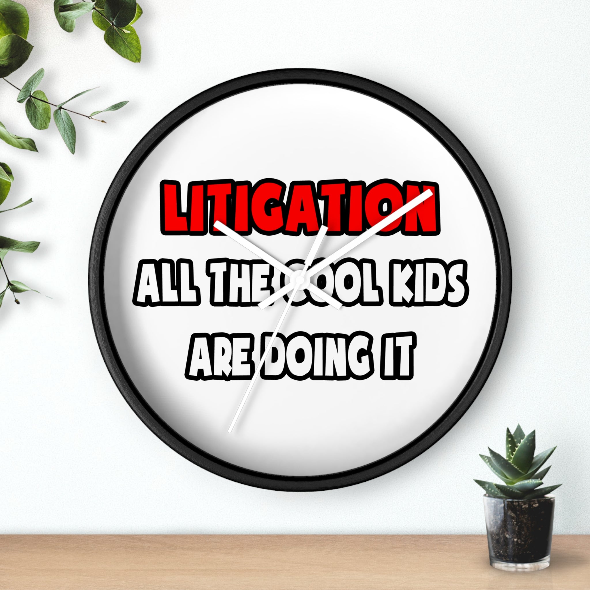 Funny Attorney Shirts and Gifts - Wall Clock