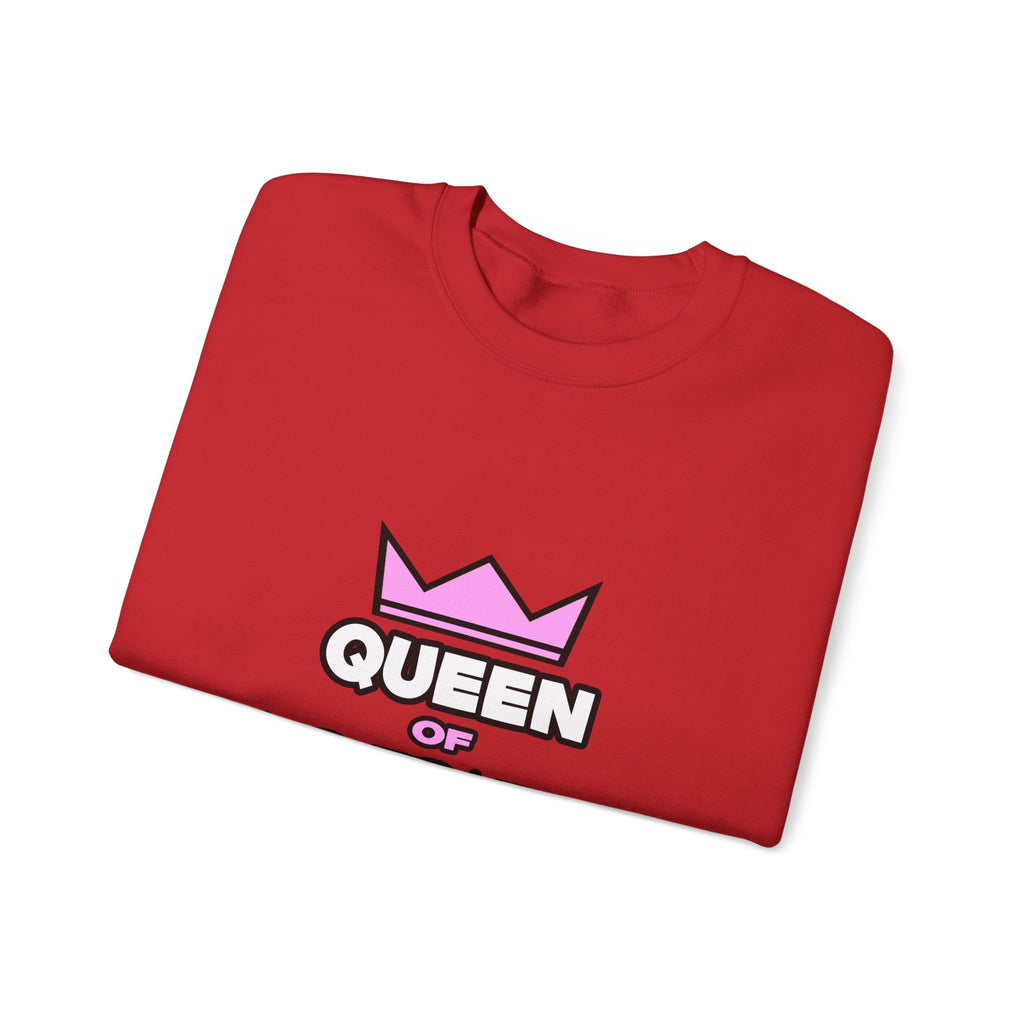 Queen of Air Traffic Control - Unisex Heavy Blend™ Crewneck Sweatshirt