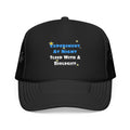 Experiment At Night...Sleep With a Biologist - Foam Trucker Hat