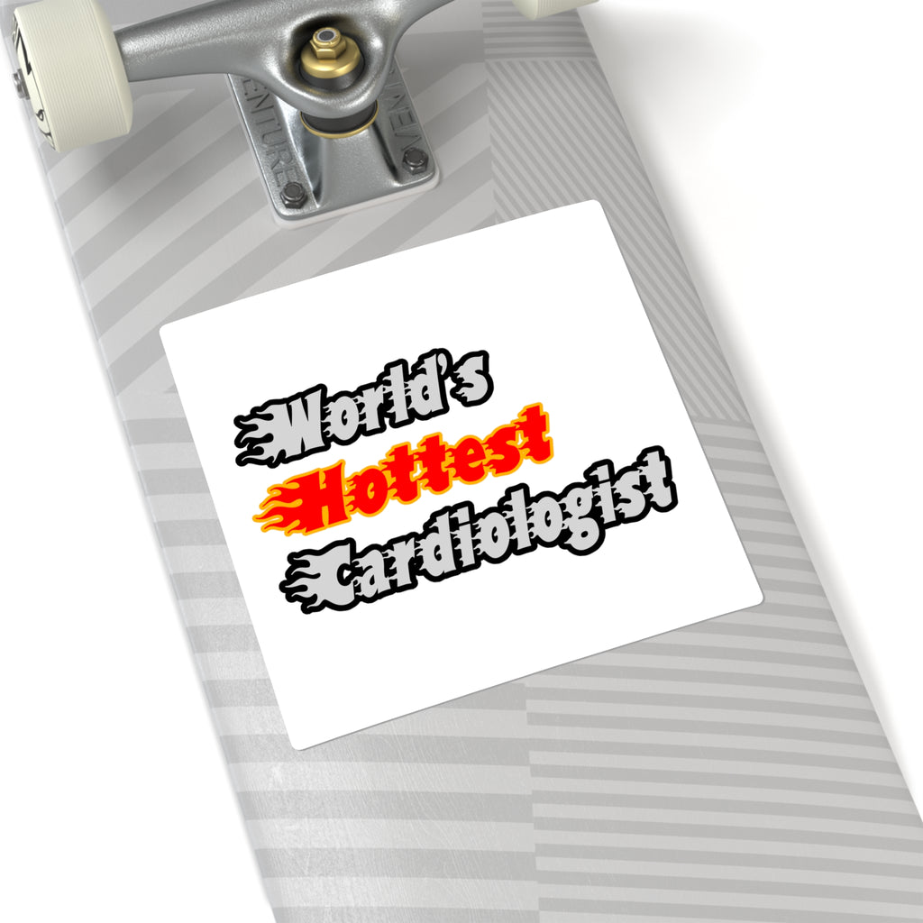 World's Hottest Cardiologist - Square Stickers